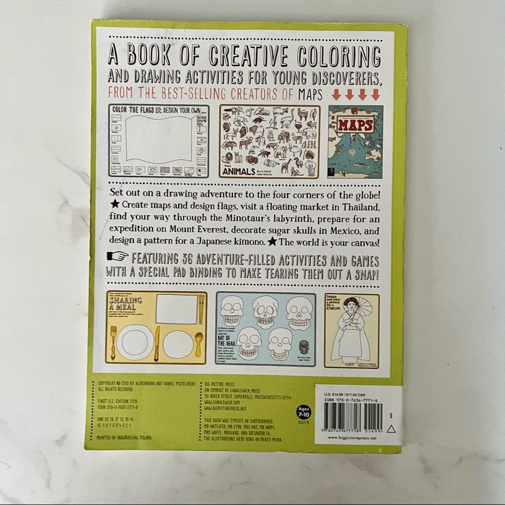 Maps Activity Book - Picture 2 of 2